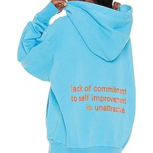 Boys Lie Lack of Self Commitment is Unattractive hoodie